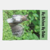 eekhoorn theedoek (Horizontaal)