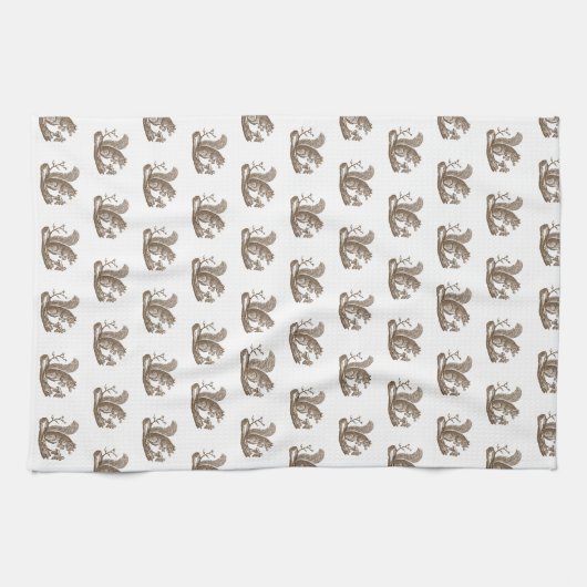 eekhoorn theedoek (Horizontaal)