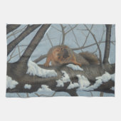 eekhoorn theedoek (Horizontaal)