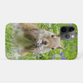Eekhoorn tussen wilde Violetten Case-Mate iPhone Case (Achterkant (horizontaal))