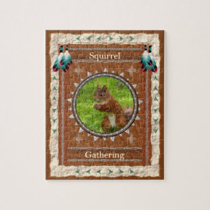 Eekhoorn -    VerzamelenPuzzle met Gift Box Legpuzzel