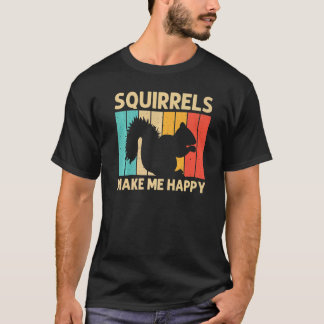 Eekhoorn Voor Mannen Vrouwen Eekhoorn Wangzanger T-shirt