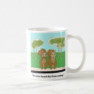 Eekhoorn vs. Prius Koffiemok