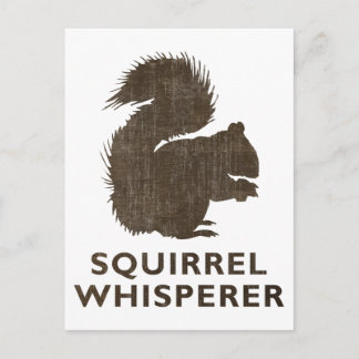 eekhoorn Whisperer Briefkaart