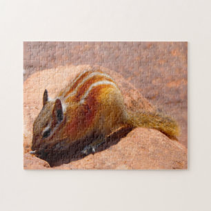 Eekhoorn Yellowstone. Legpuzzel