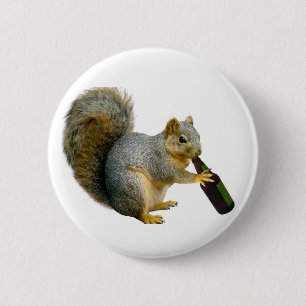 Eekhoornbier Ronde Button 5,7 Cm