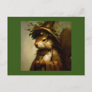 eekhoorndruïde briefkaart