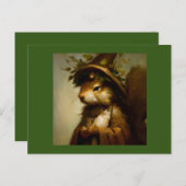 eekhoorndruïde briefkaart (Voorkant / Achterkant)