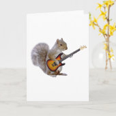 eekhoorngitaar kaart (Gele Bloem)