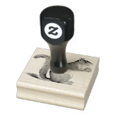 Eekhoornnoot illustratie rubberstempel (Stempel)