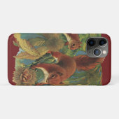  eekhoorns, boscreten, wilde dieren Case-Mate iPhone case (Achterkant (horizontaal))