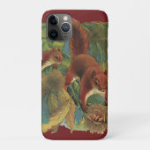  eekhoorns, boscreten, wilde dieren Case-Mate iPhone case (Achterkant)