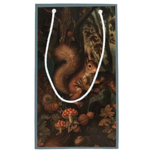 Eekhoorns - Cadeauzak Klein Cadeauzakje (Achterkant)