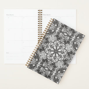 Eekhoorns Hand getrokken Mandala Planner