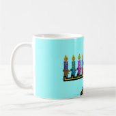 Eekhoorns Hannukah Menorah Mokken (Links)