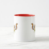 Eekhoorns met Red Mushroom Heart Mok (Midden)