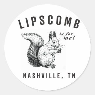 Eekhoorns van Lipscomb Stickers