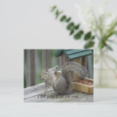 eekhoorntje Briefkaart (Staand voorkant)