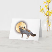 Eekhoorntje op Fox Kaart (Gele Bloem)