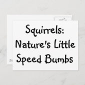 Eekhoorntjes Briefkaart (Voorkant / Achterkant)