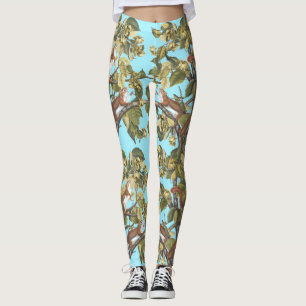 Eekhoorntjes Dierdruk Eekhoornpatroon afdrukken Leggings