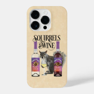 Eekhoorntjes en wijn - Funny Squirrel Lover en Win iPhone 14 Plus Hoesje