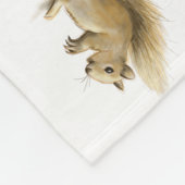 Eekhoorntjes Fleece Deken (Hoek)