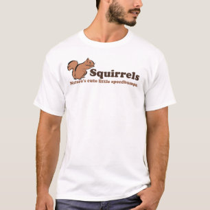 Eekhoorntjes - Natuur kleine spoelpompen T-shirt