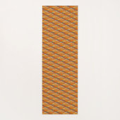 Eekhoorntjes op rode achtergrond yogamat (Achterkant)