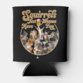 Eekhoorntjes willen gewoon vlinderKoelbox hebben Blikjeskoeler (Voorkant)