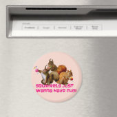 Eekhoorntjes willen gewoon vun hebben magneet (Insitu (Vaatwasser))