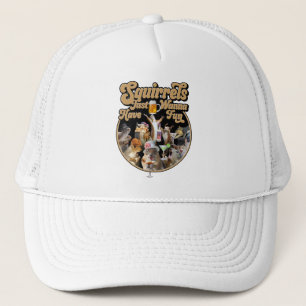 Eekhoorntjes willen gewoon vun hebben trucker pet