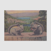  eekhoorntjesgebergte tissuepapier (Voorkant)