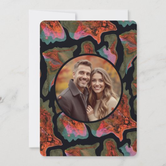 Eélégance terrestre Invitation (Dos)