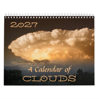 Een 2027 Wolkenkalender met Citaten & Beschrijving Kalender
