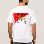 Een 2/17 Cav voor en achter afbeelding. T-shirt (Achterkant)