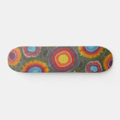 Een 360 Tie Dye Skateboard (Horizontaal)