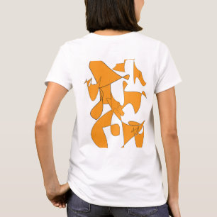 een 3d 85T-shirt T-shirt