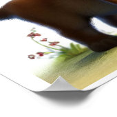 Een 3D-Waterverf Afbeelding van een jonge Cougar Poster (Hoek)