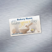 Een aangepast magnetisch Visitekaartje van Baker (Voorbeeld)