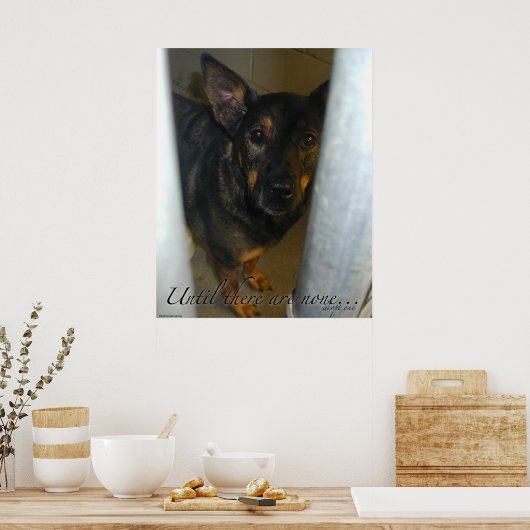 Eén aannemen! Poster (Keuken)