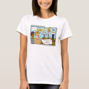 'Een aanraking met Humor' massage Therapist Arm Wr T-shirt