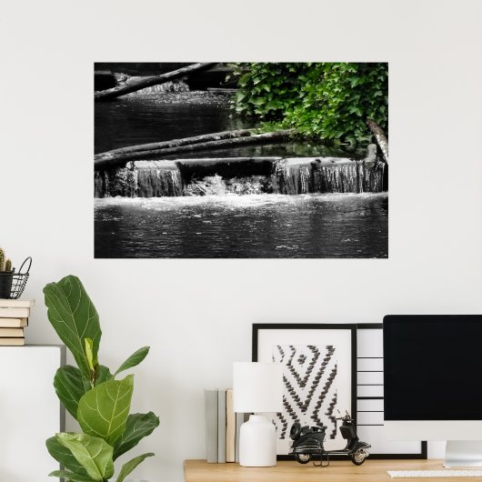 Een aanraking van Groen Poster (Thuiskantoor)