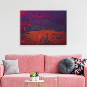 Een aantrekkelijk kunstwerk canvas afdruk