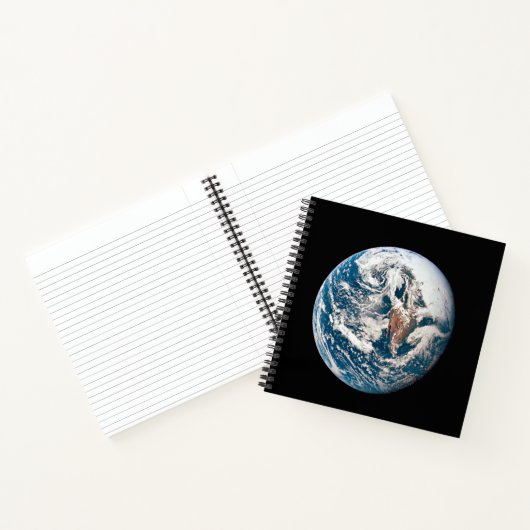 Een aarde van het Apollo 10 ruimteschip. Notitieboek (Binnen)