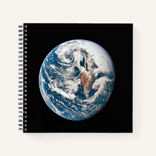 Een aarde van het Apollo 10 ruimteschip. Notitieboek (Voorkant)