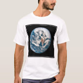 Een aarde van het Apollo 10 ruimteschip. T-shirt (Voorkant)