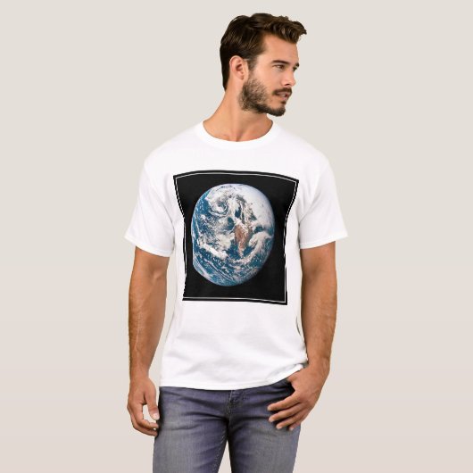Een aarde van het Apollo 10 ruimteschip. T-shirt (Voorkant volledig)