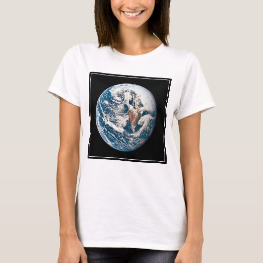 Een aarde van het Apollo 10 ruimteschip. T-shirt (Voorkant)