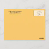 Een ABC Escapade door Egypte Briefkaart (Achterkant)